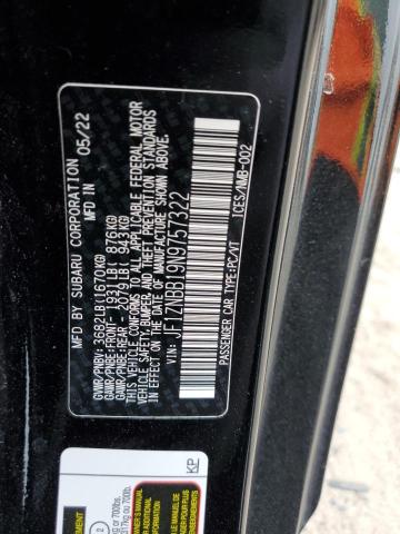 2022 TOYOTA GR 86 JF1ZNBB19N9757322