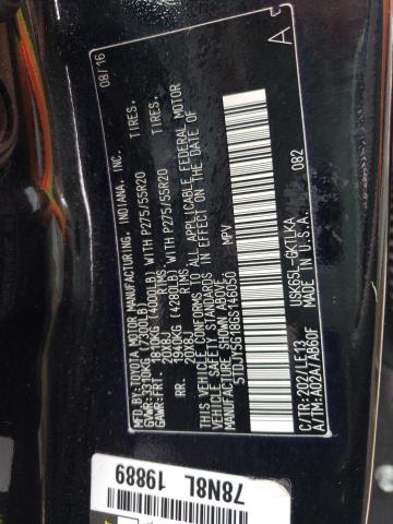 2016 TOYOTA SEQUOIA LI 5TDJY5G18GS146050