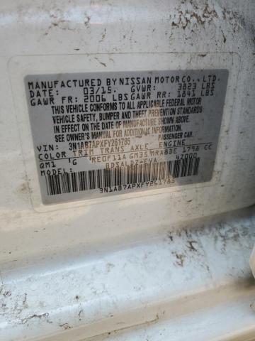 3N1AB7APXFY261785 Nissan SENTRA S