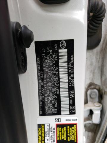 2021 LEXUS ES 300H UL 58AFA1C13MU009070