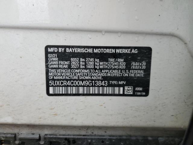 2021 BMW X5 SDRIVE - 5UXCR4C00M9G13843