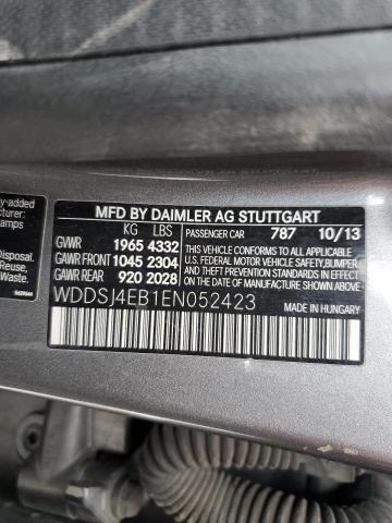 WDDSJ4EB1EN052423 Mercedes-Benz CLA 250