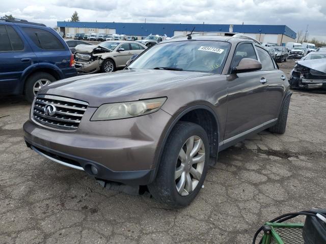 Infiniti FX35 salvage cars for sale: 2008 Infiniti FX35