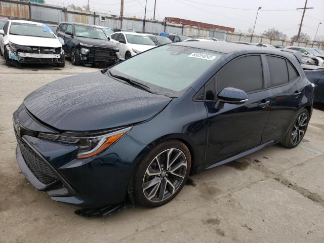 Salvage cars for sale from Copart Los Angeles, CA: 2019 Toyota Corolla SE