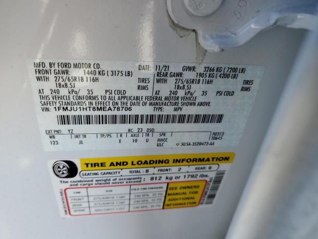 1FMJU1HT8MEA78706 Ford Expedition Xlt