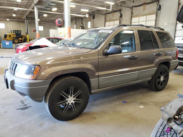 Salvage cars for sale at Blaine, MN auction: 2000 Jeep Grand Cherokee Laredo
