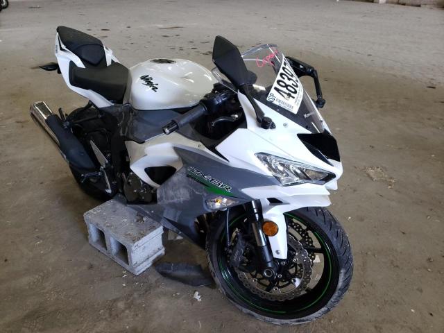 Salvage motorcycles for sale at Fredericksburg, VA auction: 2021 Kawasaki ZX636 K
