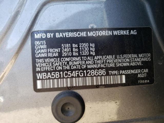 WBA5B1C54FG128686 BMW 535 I
