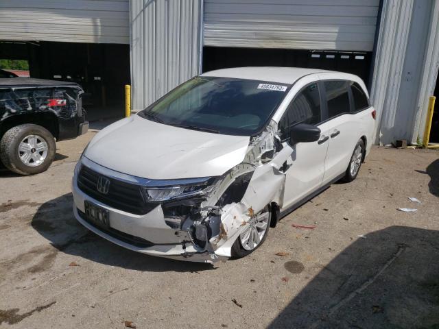 2021 HONDA ODYSSEY LX - 5FNRL6H2XMB044957
