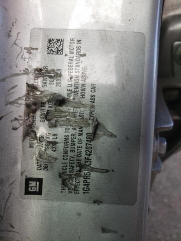 1G4PR5SK3F4207480 Buick Verano Convenience