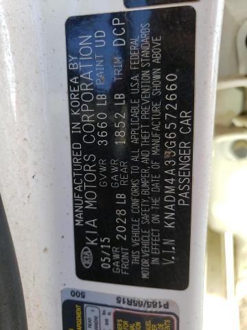 KNADM4A33G6572660 KIA RIO LX