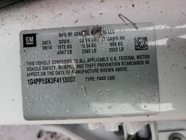 1G4PP5SK3F4113007 Buick Verano