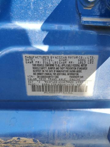 3N1AB8DV4MY311366 Nissan SENTRA SR