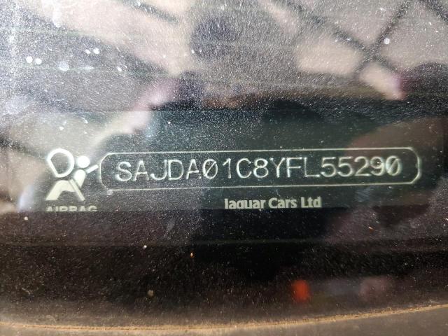 2000 Jaguar S-Type VIN: SAJDA01C8YFL55290 Lot: 65064613