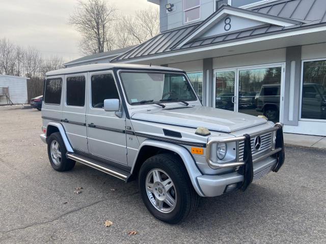 Salvage cars for sale from Copart Billerica, MA: 2002 Mercedes-Benz G 500