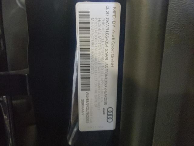 2020 AUDI R8 - WUAEEAFX2L7902052
