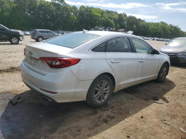 VIN: 5NPE24AF2GH261556 Auction: COPART Lot: 48995213 Location: GA - ATLANTA WEST 5NPE24AF2GH261556 HYUNDAI SONATA 2016 WHITE Photo 3