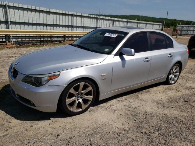 Salvage cars for sale from Copart Chatham, VA: 2006 BMW 550 I
