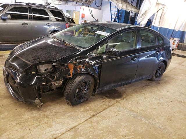 Salvage cars for sale from Copart Wheeling, IL: 2013 Toyota Prius