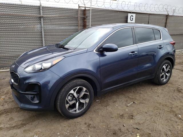 Salvage cars for sale from Copart Los Angeles, CA: 2021 KIA Sportage LX