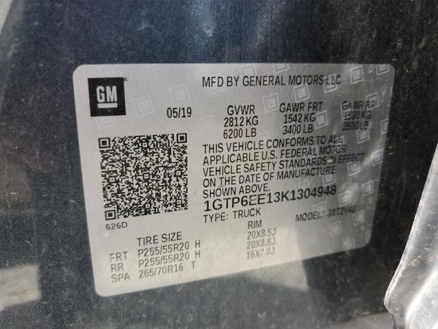 1GTP6EE13K1304948 GMC Canyon Denali