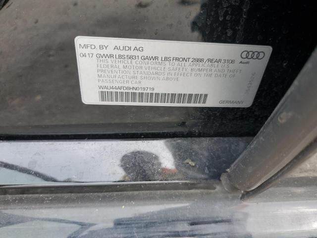 2017 AUDI A8 L QUATT - WAU44AFD8HN019719