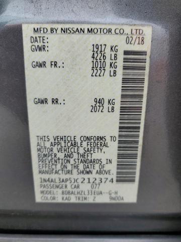 1N4AL3AP5JC212374 Nissan ALTIMA 2.5