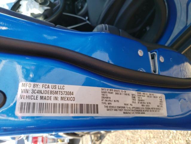 2021 JEEP COMPASS 80 3C4NJDEB5MT573084