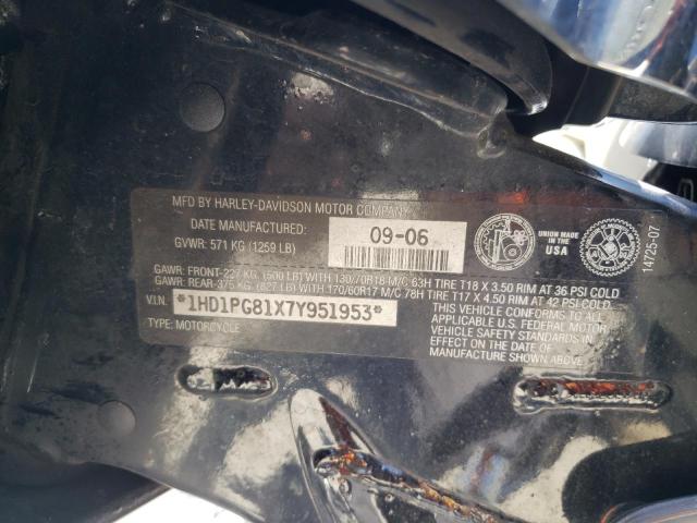 2007 HARLEY-DAVIDSON FLHRSE3 1HD1PG81X7Y951953