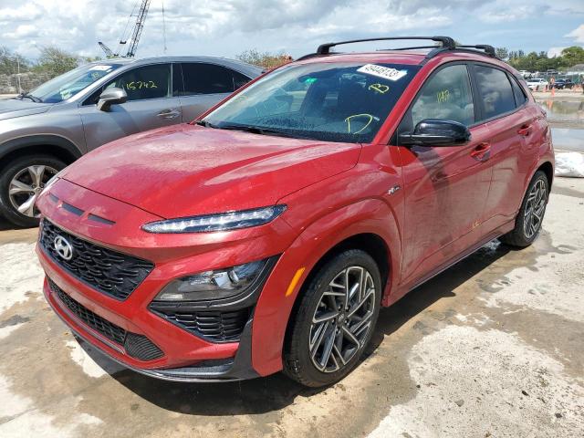 2022 HYUNDAI KONA N LIN - KM8K33A32NU775101