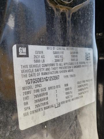 1GTG5DE31G1253567 GMC CANYON SLT