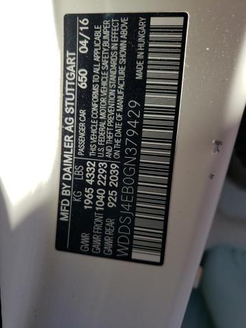 WDDSJ4EB0GN379429 Mercedes-Benz CLA 250