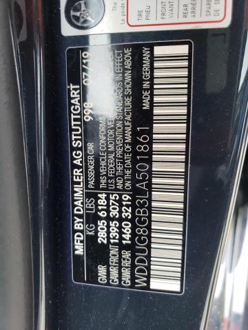 2020 MERCEDES-BENZ S 560 4MAT - WDDUG8GB3LA501861