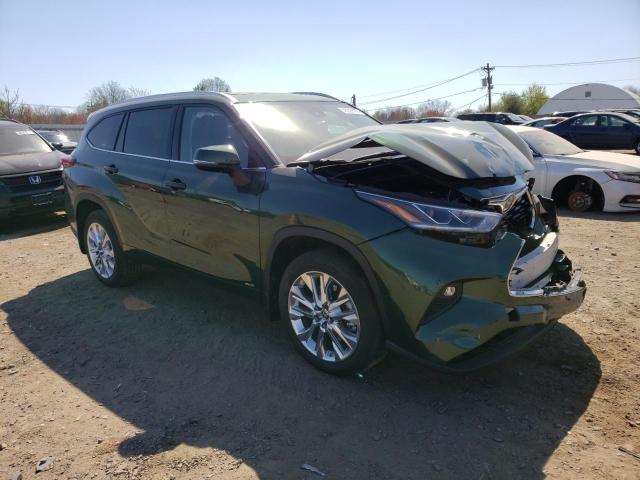 VIN 5TDXBRCH6PS577816 2023 Toyota Highlander, Hybri... no.4