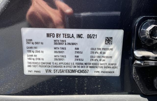 5YJSA1E63MF434557 Tesla MODEL S