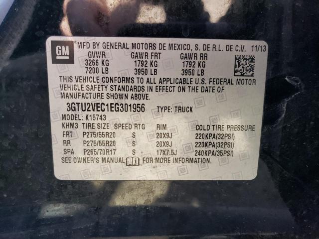 3GTU2VEC1EG301956 GMC Sierra K1500 Slt
