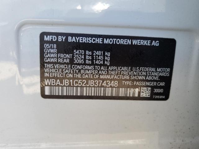 2018 BMW 530XE - WBAJB1C52JB374348