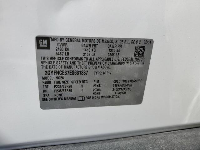 3GYFNCE37ES631337 Cadillac Srx Performance Collection