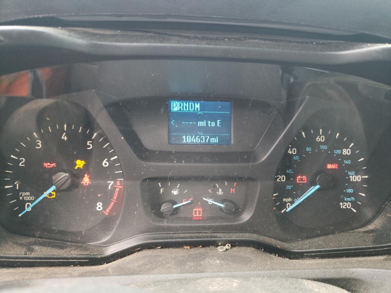 1FTYR3XM6KKA91205 FORD TRANSIT 2019