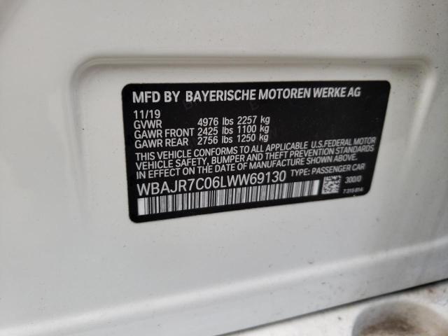 2020 BMW 530 XI - WBAJR7C06LWW69130