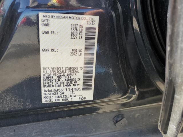 1N4AL3AP5GC114485 Nissan ALTIMA 2.5