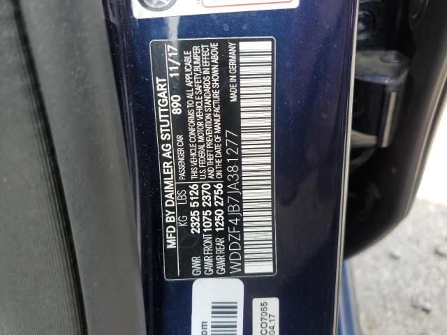 WDDZF4JB7JA381277 Mercedes-Benz E 300