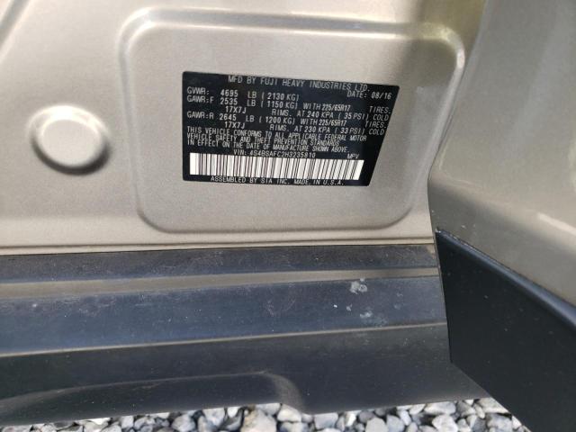 4S4BSAFC2H3235810 Subaru Outback 2.5i Premium