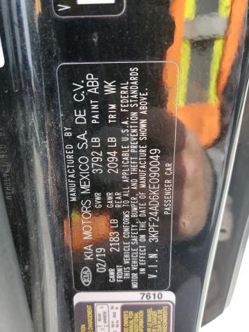 2019 KIA FORTE FE - 3KPF24AD6KE090049