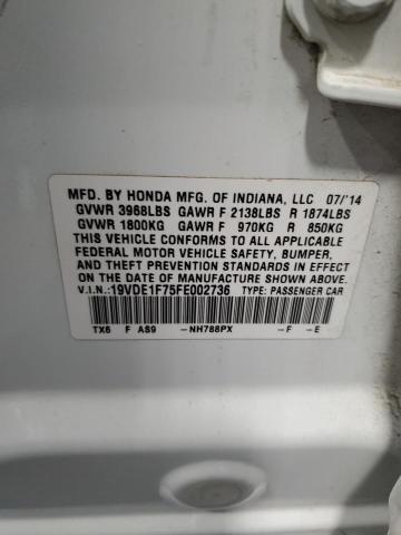 2015 ACURA ILX 20 TEC - 19VDE1F75FE002736