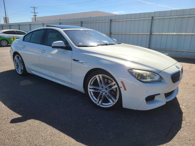 VIN: WBA6A0C53ED317332 Auction: COPART Lot: 49911143 Location: AZ - PHOENIX WBA6A0C53ED317332 BMW 6 SERIES 2014 WHITE Photo 1