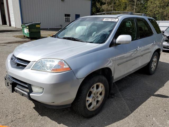 Salvage cars for sale from Copart Arlington, WA: 2001 Acura MDX Touring
