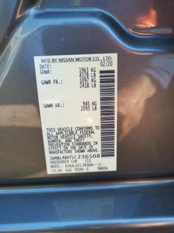 1N4BL4BV7LC236508 Nissan ALTIMA S
