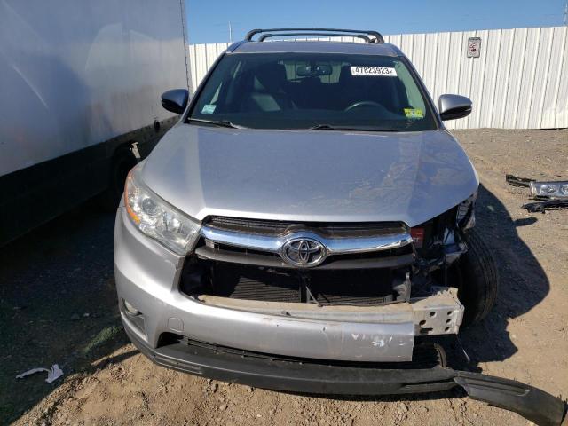 VIN 5TDJKRFH5ES064667 2014 Toyota Highlander, Xle no.5