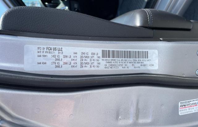 1C4RDHDG2LC107247 Dodge DURANGO GT
